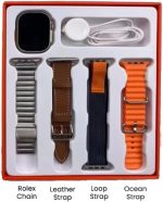 Haino Teko T94 Ultra Max 49 mm Smart Watch – Bluetooth Call, IPS Display, 4 Straps – - Image 5