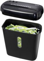 Hama Basic S6 Strip-Cut Paper Shredder – 6-Sheet Capacity, 8L Bin, Security Level P-2 – Ideal for Home & Office Use, Price in Oman - Image 2