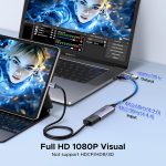 HD USB Video Capture Card CM489 USB-C-ADP – Full HD HDMI to USB Streaming & Recording Adapter | - Image 6