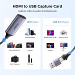 HD USB Video Capture Card CM489 USB-C-ADP – Full HD HDMI to USB Streaming & Recording Adapter | - Image 8