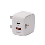 Heatz ZA21 Fast Charging PD USB Adapter - 3-in-1 Cable + PD & USB Ports, Qualcomm Quick Charge
