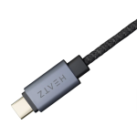 Heatz ZC41 Nylon Fit Fast Charging Cable 3 A – 3 Meter Braided USB Cable - Image 2