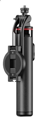 Heatz ZU35 3‑in‑1 Remote Selfie Stick & Tripod – 360° Rotating, 1.3 m Extendable Aluminum Alloy Mount