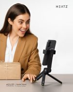 Heatz ZU37 Pocket Mini Tripod – Compact Travel Smartphone & Vlogging Tripod for Mobile Phones (Price In Oman) - Image 5