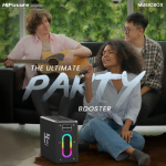 HiFuture MusicBox HF.HBB8 – 100W Wireless Karaoke Speaker with Dual Wireless Microphones, RGB Lights (Price In Oman) - Image 2