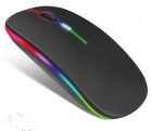 HP W10 Bluetooth & Wireless Dual Mode RGB Mouse – Rechargeable, Silent Click, Adjustable DPI, Slim Ergonomic Design, - Image 2