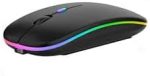 HP W10 Bluetooth & Wireless Dual Mode RGB Mouse – Rechargeable, Silent Click, Adjustable DPI, Slim Ergonomic Design, - Image 4