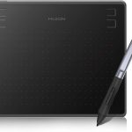 HUION HS64 Creative Pen Tablet – 6.3x4" Drawing Area, 8192 Pressure Levels, Battery-Free Stylus, Android/Windows/macOS Compatible,