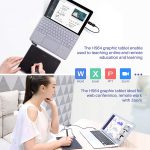 HUION HS64 Creative Pen Tablet – 6.3x4" Drawing Area, 8192 Pressure Levels, Battery-Free Stylus, Android/Windows/macOS Compatible, - Image 5