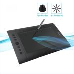 HUION Inspiroy H610PRO V2 Graphics Drawing Tablet – 10x6.25" Active Area, Battery-Free Stylus, Tilt Function, 8192 Pressure Sensitivity