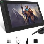 HUION Kamvas 13 Creative Pen Display – 13.3" Full HD, Battery-Free Stylus, 8192 Pressure Levels, ±60° Tilt Support, 120% sRGB