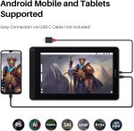 HUION Kamvas 13 Creative Pen Display – 13.3" Full HD, Battery-Free Stylus, 8192 Pressure Levels, ±60° Tilt Support, 120% sRGB - Image 2