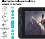 HUION Kamvas 13 Creative Pen Display – 13.3" Full HD, Battery-Free Stylus, 8192 Pressure Levels, ±60° Tilt Support, 120% sRGB - Image 6