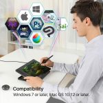 HUION Kamvas Pro 12 Creative Pen Display – 11.6" Full HD, Battery-Free Stylus, 8192 Pressure Levels, ±60° Tilt Support, 120% sRGB – - Image 3