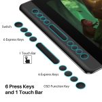 HUION Kamvas Pro 16 Creative Pen Display – 15.6" Full HD, Battery-Free Stylus, 8192 Pressure Levels, ±60° Tilt Support, 120% sRGB – - Image 2