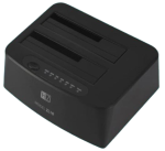 HZ Heatz ZL10 All-in-1 HDD Docking Station - Dual-Bay 2.5/3.5” SSD & HDD Dock with Offline Clone Duplicator - Image 2