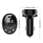 HZ Z21 Bluetooth FM Modulator with PD30W Fast Charging & Dual USB Ports – Car Audio Adapter - Image 2