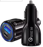 IBRIT Quick Car PRO-C Fast Car Charger – Dual USB Ports, Rapid Charging Adapter for Smartphones & Tablet,