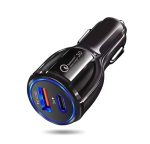 IBRIT Quick Car PRO-C Fast Car Charger – Dual USB Ports, Rapid Charging Adapter for Smartphones & Tablet, - Image 2