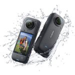 Insta360 X4 8K 360° Action Camera – Waterproof 33 ft, FlowState Stabilization & Invisible Selfie Stick