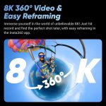 Insta360 X4 8K 360° Action Camera – Waterproof 33 ft, FlowState Stabilization & Invisible Selfie Stick - Image 2