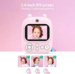 Instant Print Camera P2 – 3-in-1 HD 1080P Photo, Video & Thermal Printer for Kids, - Image 5