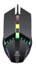 Jeqang JK-913 2-in-1 One-Hand RGB Gaming Keyboard & Mouse Combo – Wired Mechanical Feel with Wrist Rest - Image 3