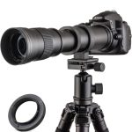 JINTU 420-800mm f/8.3 Manual Telephoto Zoom Lens with T-Mount for Canon Best Price in Muscat Oman