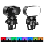 Jmary FM‑16RGB Mini RGB Video Fill Light – Rechargeable Clip-On LED for Cameras & Smartphones