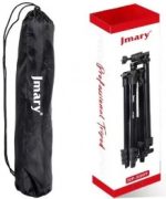 Jmary KP-2207 Portable Aluminum Tripod – 4-Section Adjustable Stand for Cameras & Smartphones, - Image 4