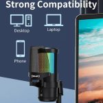 JMARY MC‑PW13 USB Gaming & Podcast Mic – RGB, Cardioid, Zero‑Latency Monitoring & Plug‑and‑Play - Image 2
