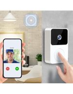 Jmary MF-5 Rechargeable HD Smart Video Doorbell with Night Vision, Two-Way Audio, Motion Detection, and App Control, - Image 3