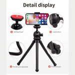 Jmary MT-25 Portable Flexible Tripod – Lightweight, Compact, and Versatile for Cameras and Smartphones, - Image 3