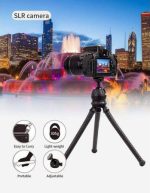 Jmary MT-25 Portable Flexible Tripod – Lightweight, Compact, and Versatile for Cameras and Smartphones, - Image 6