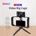 Jmary MT-33 Video Cage Rig Kit – Lightweight Vlogging Setup for Smartphones & Cameras – - Image 4