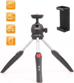 Jmary MT-35 Portable Mini Tripod – Lightweight Tabletop Stand for Cameras and Smartphones - Image 3