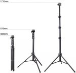 Jmary MT-36 Portable Tripod – 67-Inch Lightweight Adjustable Stand for Cameras and Smartphones - Image 3