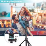 Jmary MT-36 Portable Tripod – 67-Inch Lightweight Adjustable Stand for Cameras and Smartphones - Image 5