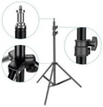 Jmary MT-75 Portable Photography Tripod – 210cm Height, 5kg Load Capacity – - Image 2