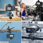 Jmary SR‑56 – Super Clamp 360° Solid Aluminum (13–60 mm, 1.5 kg Load, DSLR/Gopro Mount) - Image 3