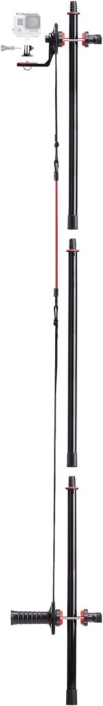 Joby Action Camera Jib Kit & Pole Pack JB01 – Flexible Tripod & Extendable Pole for Action Cameras,