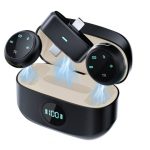 K31 Pro Collar Clip Button Microphone – Wireless Lapel Mic for Mobile & Video Recording