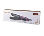 Kemei KM-2118 Professional Ceramic Hair Straightener – Fast Heating, Adjustable Temperature, - Image 4
