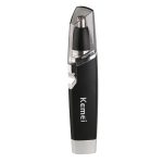 Kemei KM-6512 Electric Nose & Ear Hair Trimmer – Stainless Steel Blades