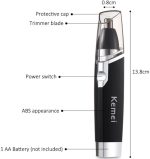 Kemei KM-6512 Electric Nose & Ear Hair Trimmer – Stainless Steel Blades - Image 2