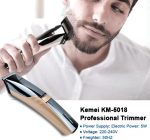 Kemei Professional Hair Clipper KM-5018 - Cordless Rechargeable, Titanium Blade, Washable, 45-min Runtime + 4 Guide Combs - Image 5