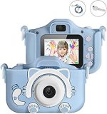 Kids Camera Mixed KD – 1080p HD Digital Camera with 2.4-Inch Screen, Rechargeable Battery, and Fun Filters,