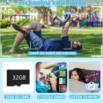 Kids Camera Mixed KD – 1080p HD Digital Camera with 2.4-Inch Screen, Rechargeable Battery, and Fun Filters, - Image 4