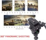 Kingjoy VT-2500 Professional Video Tripod Kit – Fluid Head, 155cm Height, 15kg Load Capacity – - Image 4