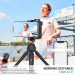 KIWi Wireless Remote Phone Grip – Ergonomic Smartphone Holder with Detachable Bluetooth Shutter, Cold Shoe Mount, and Tripod Compatibility - Image 5